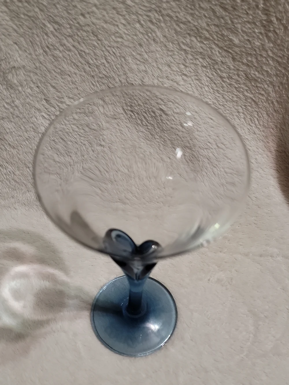 Luigi Bormioli Courvoisier martini glass and Courvoisier cognac Shot Glass